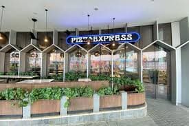Interior of a PizzaExpress restaurant representing restaurants on marketplaces